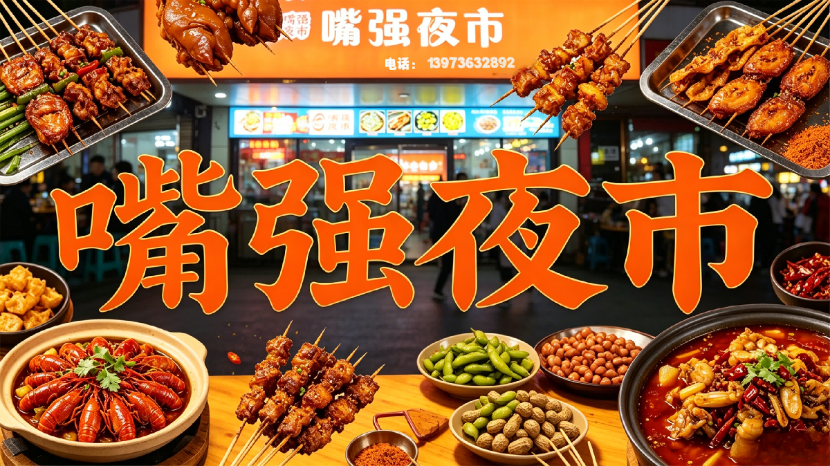安乡吃烧烤夜宵没地儿去？这家必吃榜老店让